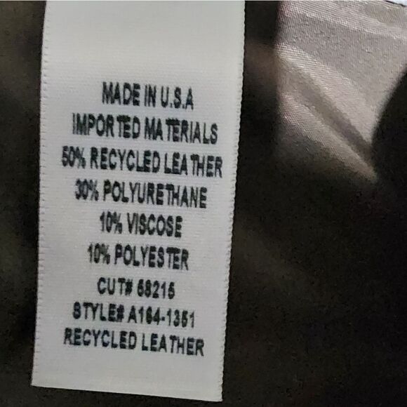 AGOLDE Leather 90s Pinch Waist Pants - Quail Patent - Picture 15 of 16